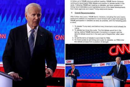 Biden advisers pushed early Trump debate to reach ‘widest audience possible,’ leaked memo reveals