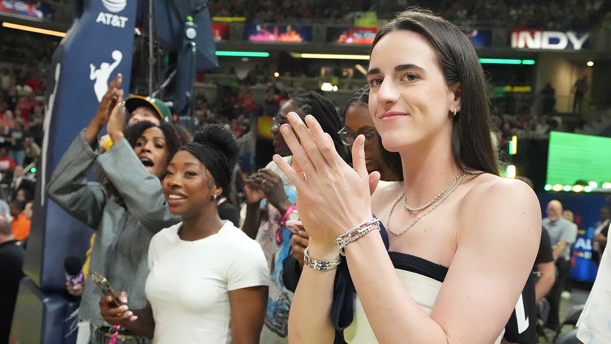 Caitlin Clark at an All-Star event