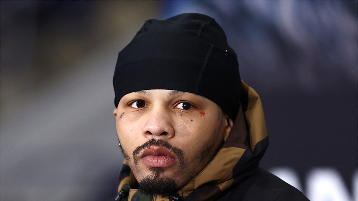 Gervonta Davis reacts