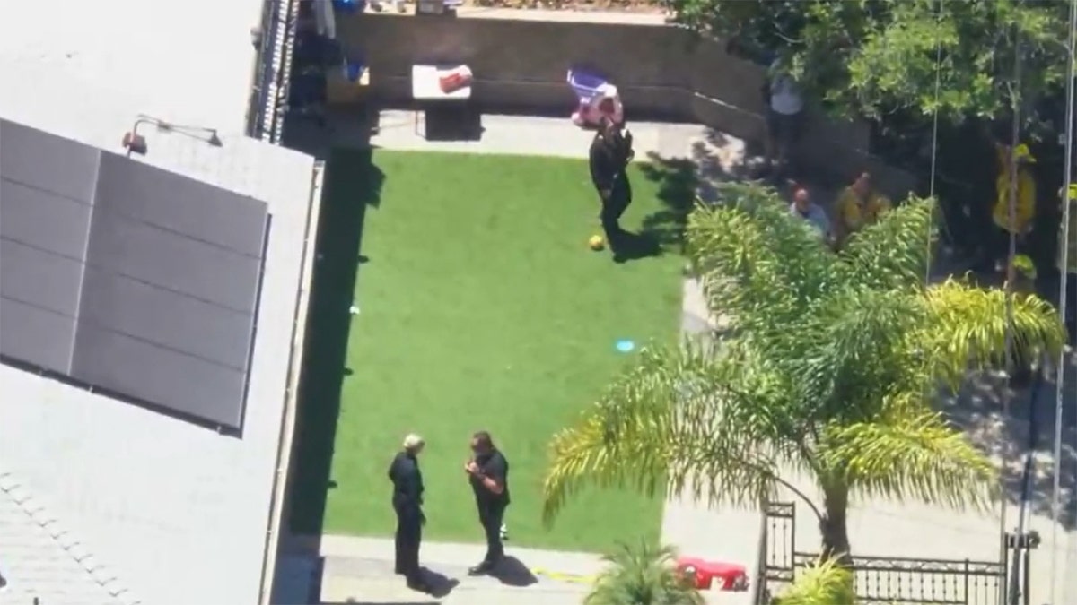 Law enforcement was seen outside of the daycare following the alleged shooting.