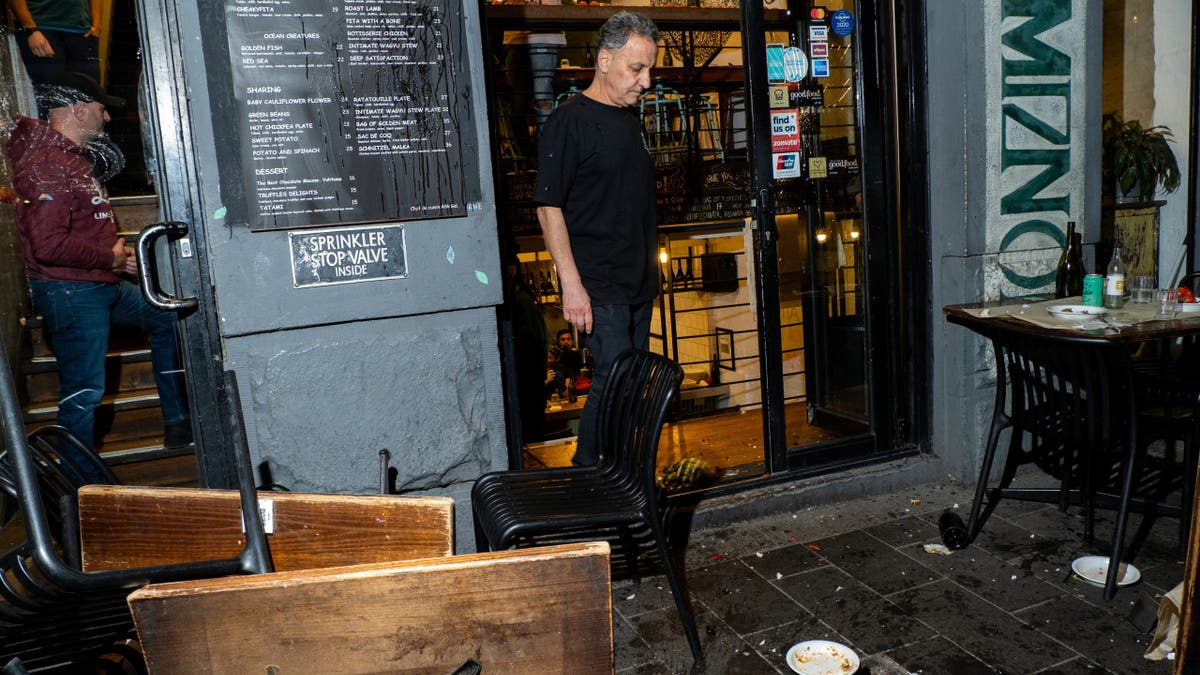Israeli restaurant attacked