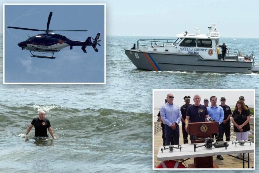 Long Island on high alert for sharks as thousands head to beach for Fourth of July