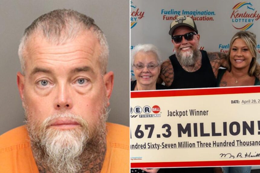 7.3M Powerball winner, 50, exposed as a career criminal who spent 30 years in jail before striking it rich: report