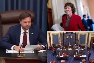 Vance casts tie-breaking votes to move forward .4B rescissions package — which would defund PBS and NPR — in Senate