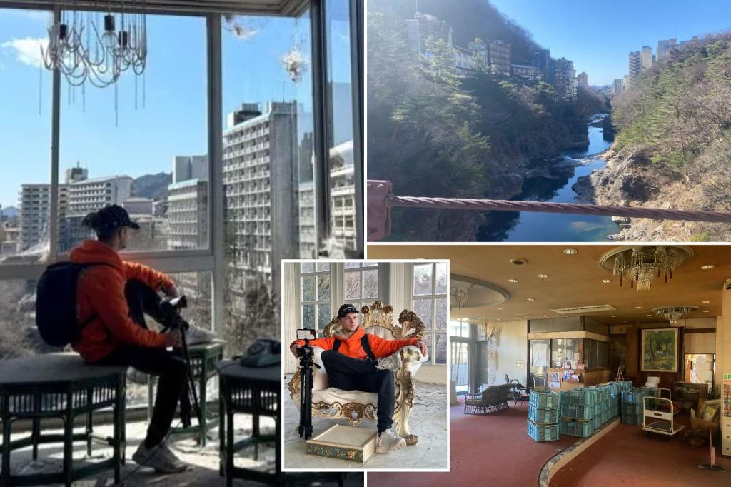 Urban explorer discovers ‘ghost town’ full of empty, eerie hotels in Japan: ‘Like a time capsule’