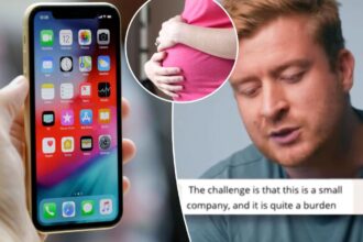 Boss under fire after texts to pregnant employee revealed