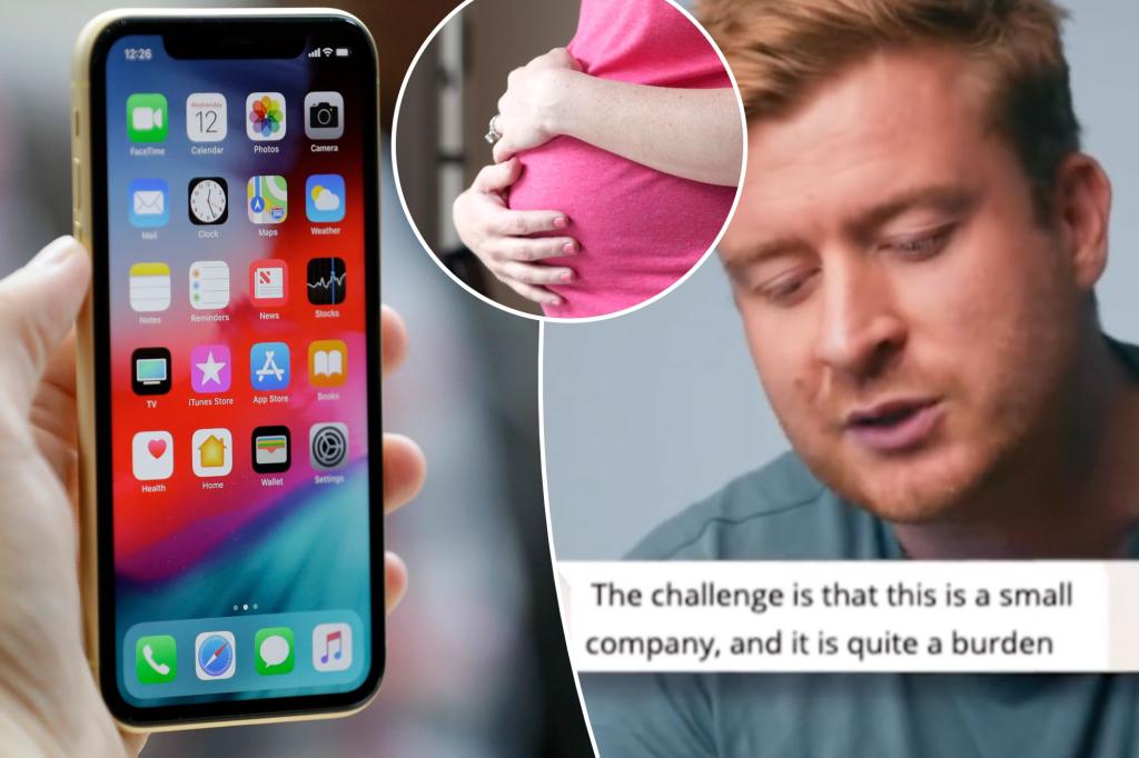 Boss under fire after texts to pregnant employee revealed