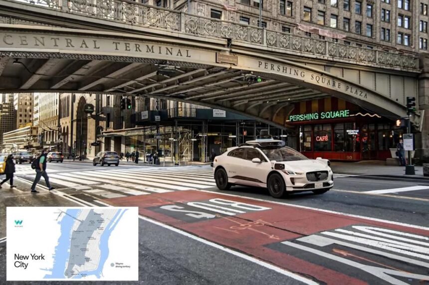 Self-driving robotaxi service Waymo makes debut in NYC with pilot testing program