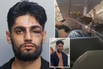 New Jersey passenger gets pummeled after instigating fight on Frontier Airlines flight