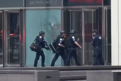 NYPD officer killed, among 5 shot in NYC shooting; gunman dead at Blackstone building