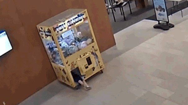 Ohio boy crawls into claw machine, gets stuck, rescued with pride bruised but unharmed