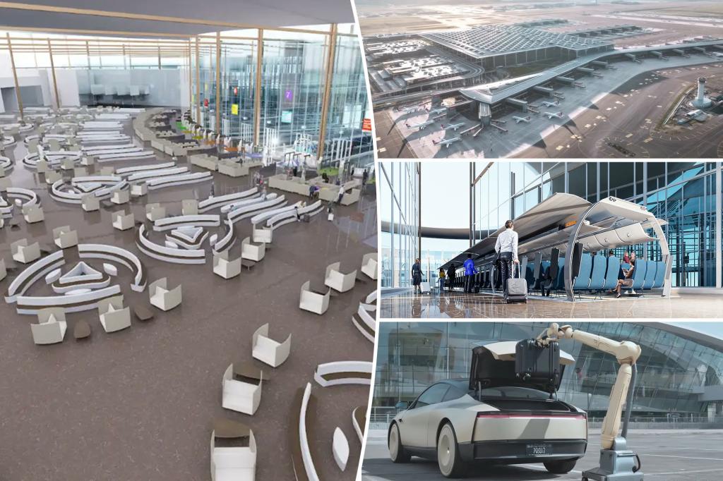 Futuristic airport makes major cuts to passenger wait times with wild ‘shotgun cartridge’ boarding system