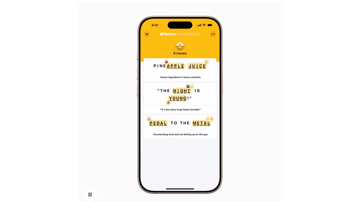 Apple’s Emoji Game for News Plus Subscribers Could Be Your Latest Puzzle Obsession