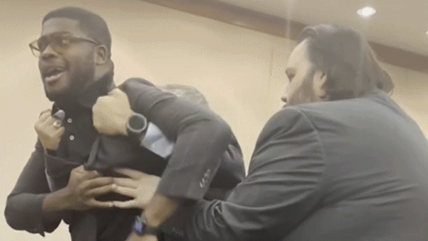 Texas congressional candidate dragged out, arrested after explosive redistricting hearing: ‘It is a shame!’