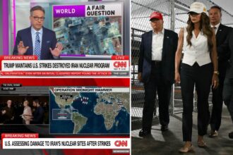 Trump, Noem suggest CNN may be prosecuted for reporting on ICE raids, Iran strikes
