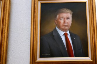 Colorado Capitol replaces ‘distorted’ Trump portrait following months-long backlash