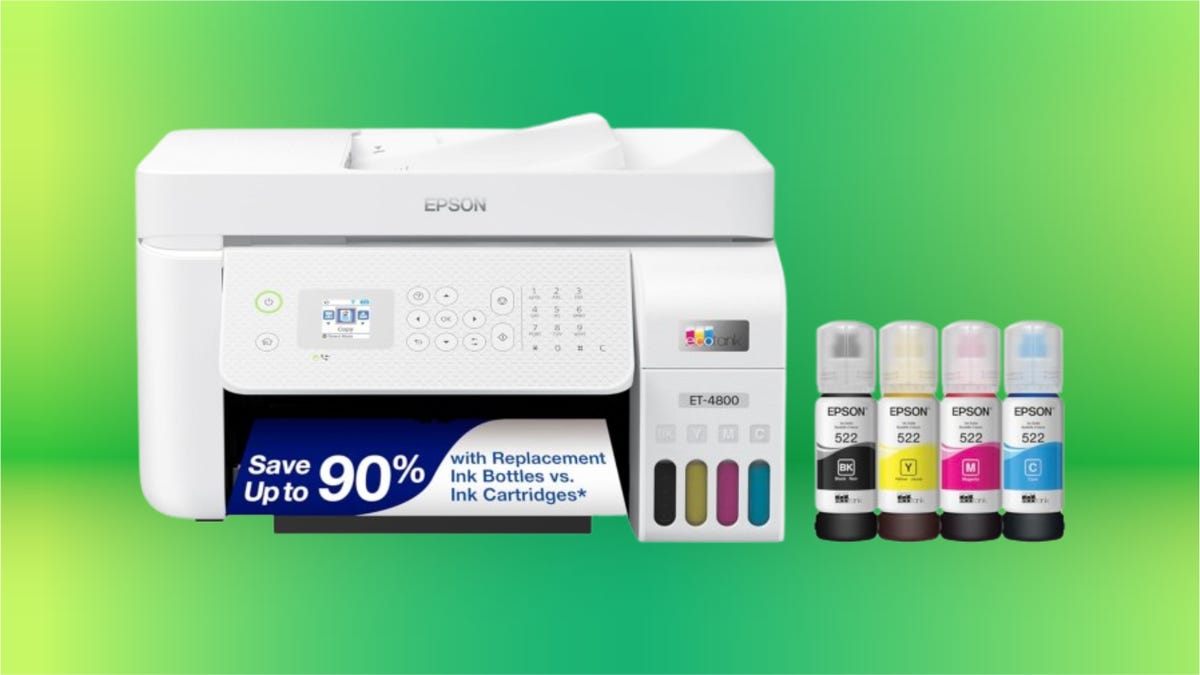 Grab This Epson EcoTank Wireless Printer for 0 Off With This Lingering Prime Day Deal