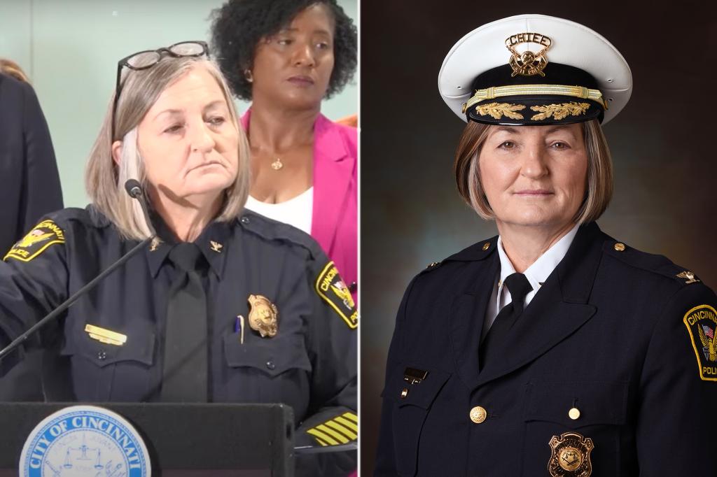 Cincinnati police chief under intense scrutiny for mass brawl was accused by cops of anti-white discrimination, using ‘race-based quota system’: suit