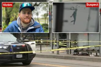 Hero cyclist, 28, killed shielding mom and children from knife-wielding madman at California train station