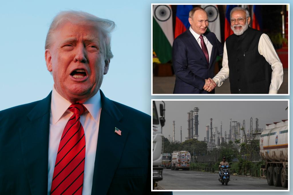 Trump vows to ‘substantially’ hike India tariff with 25% rate set to take effect Thursday