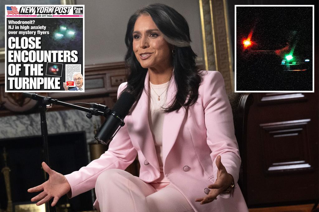 Exclusive | Tulsi Gabbard tells ‘Pod Force One’ she believes there may be aliens — and still has ‘a lot of questions’ on NJ drones