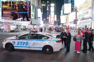 BULLETS OVER BROADWAY: Two innocent bystanders hit after fight involving teen and rider in CitiBike group