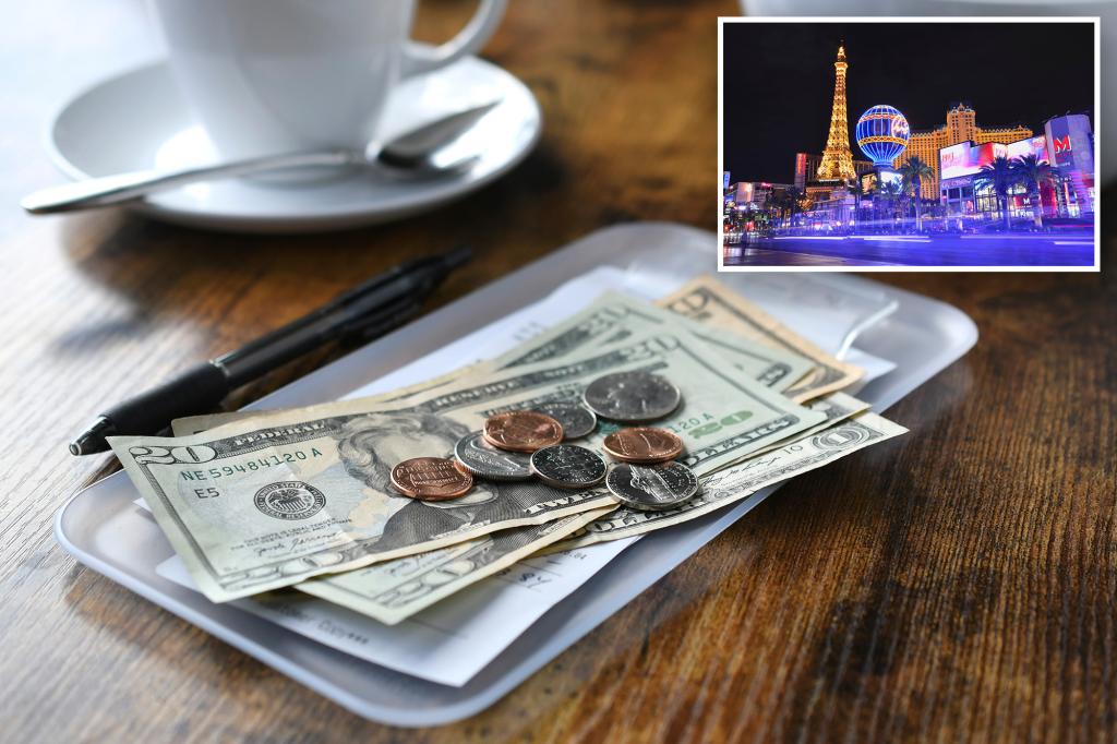 Tipping in Las Vegas drops drastically — tourists say service doesn’t match higher costs