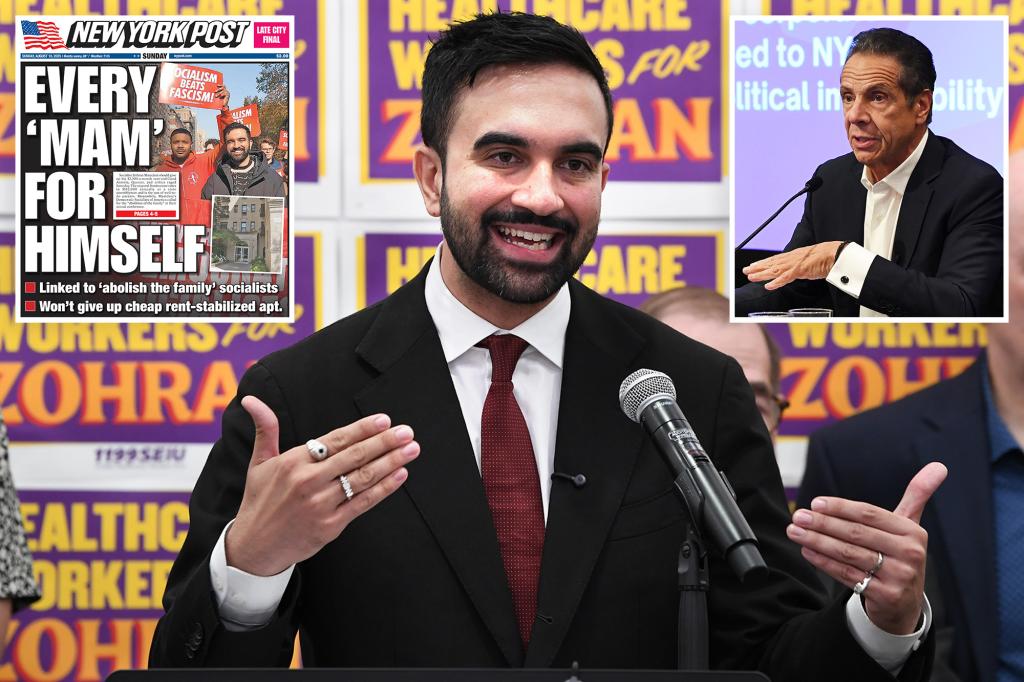 Zohran Mamdani blasts Cuomo plan to block privileged from rent-stabilized pad, but gives no sign he’s ready to give up his own