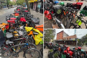 NYC block still an eyesore with 125 e-bikes clogging the street, even after city enforcement