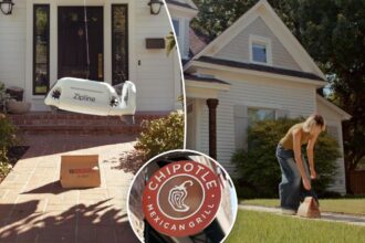 Chipotle is delivering burritos to customers by drone — but only in certain locations for now