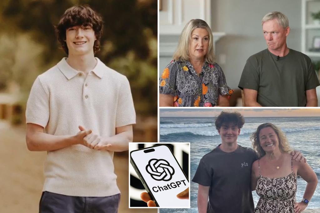 ChatGPT ‘coached’ teen as he prepared suicide and even praised the noose knot: ‘Yeah, that’s not bad at all’