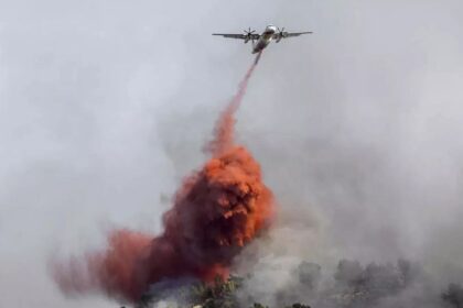 At least one person killed in massive wildfire in southern France