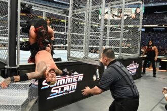 Solo Sikoa slips out of cage to retain United States Championship at SummerSlam
