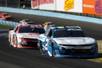 NASCAR driver Austin Hill sparks massive wreck at Watkins Glen