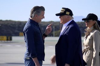 Newsom’s office continues to mock Trump using his social media writing style: ‘TINY HANDS’