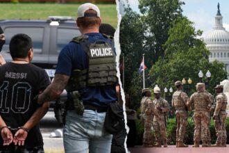 Hundreds arrested as Trump’s Washington, DC, crime crackdown hits full stride