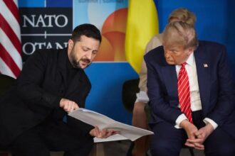Trump says Zelenskyy can end Russia war ‘almost immediately’ before hosting seven European leaders