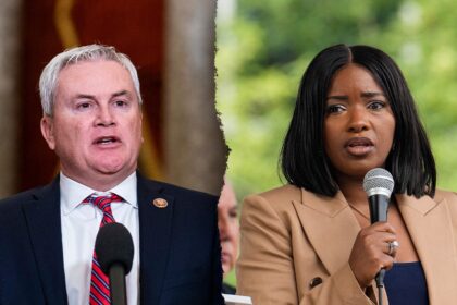 Comer, Crockett clash over Barr’s Epstein testimony as ex-Trump AG ends four-hour House grilling