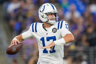 Colts’ Daniel Jones wins quarterback competition over Anthony Richardson