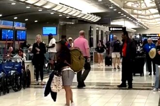 Woman kicks Southwest employee, punches computer monitors in violent airport meltdown