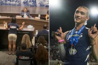California school board meeting descends into emotional clash amid trans volleyball player controversy