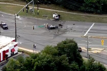 Maryland mother killed when 4 teens in stolen car slam into her and her child