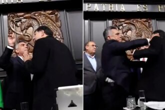 Mexican senators brawl on camera during debate over US targeting cartels