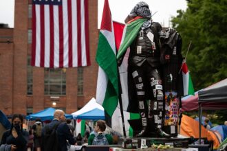 Pro-Palestinian conference panelist calls US ‘evil,’ urges ‘destroying the idea of America’