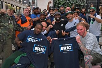 NYC Mayor Adams rallies with sanitation union as he takes shot at election frontrunner Zohran Mamdani