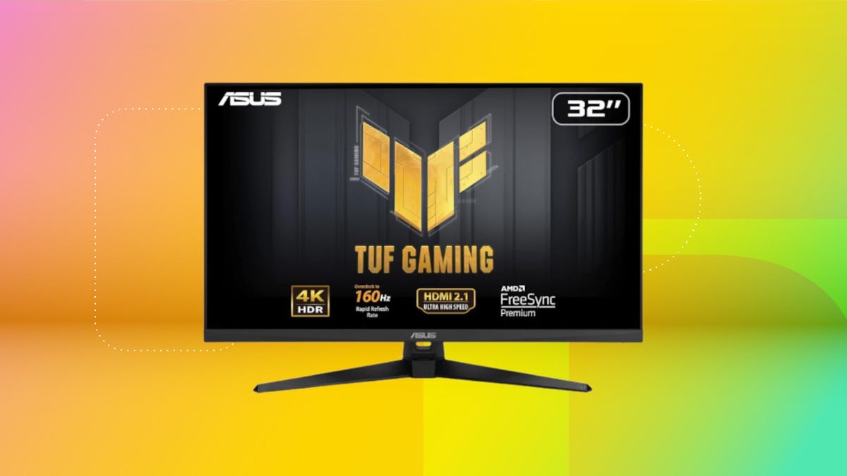 You Can Get This Asus TUF 32 4K Monitor at an All-New Low Price Right Now