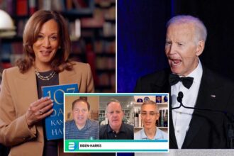 Biden allies will unload ‘Palinesque’ stories about Kamala Harris’ failings if ex-veep discusses his cognitive decline: report 