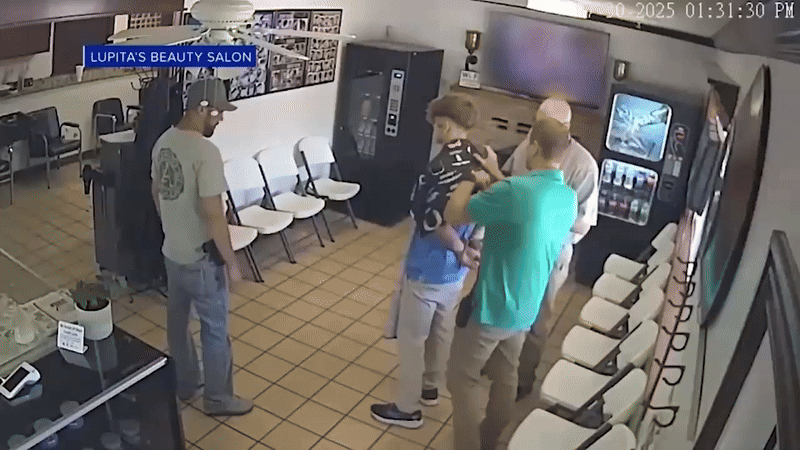 Video shows Arkansas hiking murder suspect arrested mid-haircut