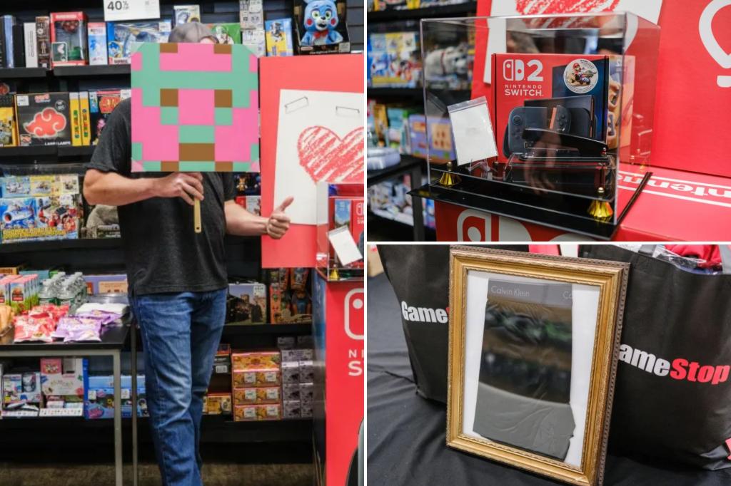 Mystery bidder spent 0K on busted Nintendo and pair of GameStop CEO’s underwear for charity