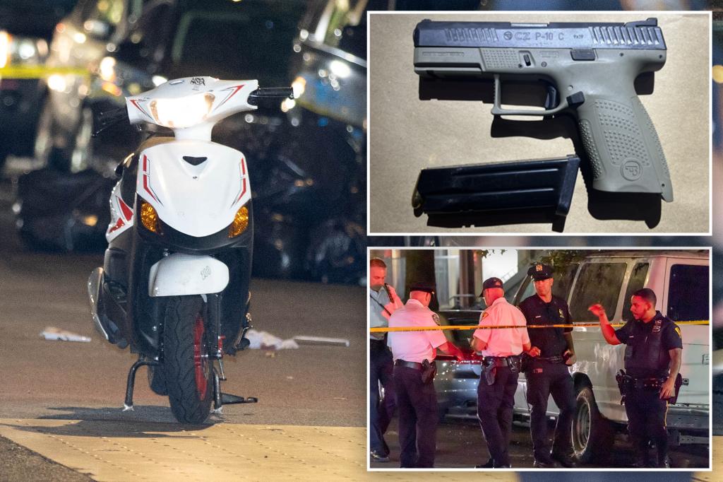 Exclusive | Moped-riding perp shot dead after pulling gun on NYPD cop during robbery was an illegal migrant involved in three other thefts